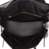 Borsa Hermès  Birkin 35 cm in pelle Evergrain nera - Detail D3 thumbnail