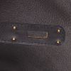 Borsa Hermès  Birkin 35 cm in pelle Evergrain nera - Detail D4 thumbnail
