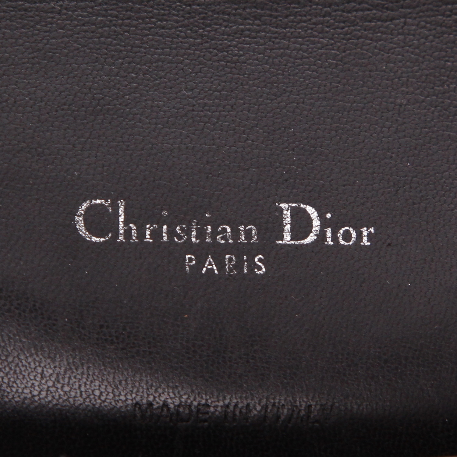 Bolso de mano Dior  Miss Dior Promenade en cuero cannage negro - Detail D2