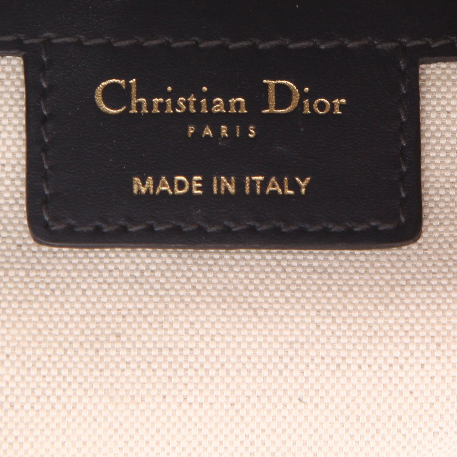 Borsa Dior  Saddle in tessuto a monogramma Oblique blu marino e pelle blu marino - Detail D2