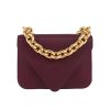 Borsa a tracolla Bottega Veneta  Mount modello piccolo  in pelle bordeaux - 360 thumbnail