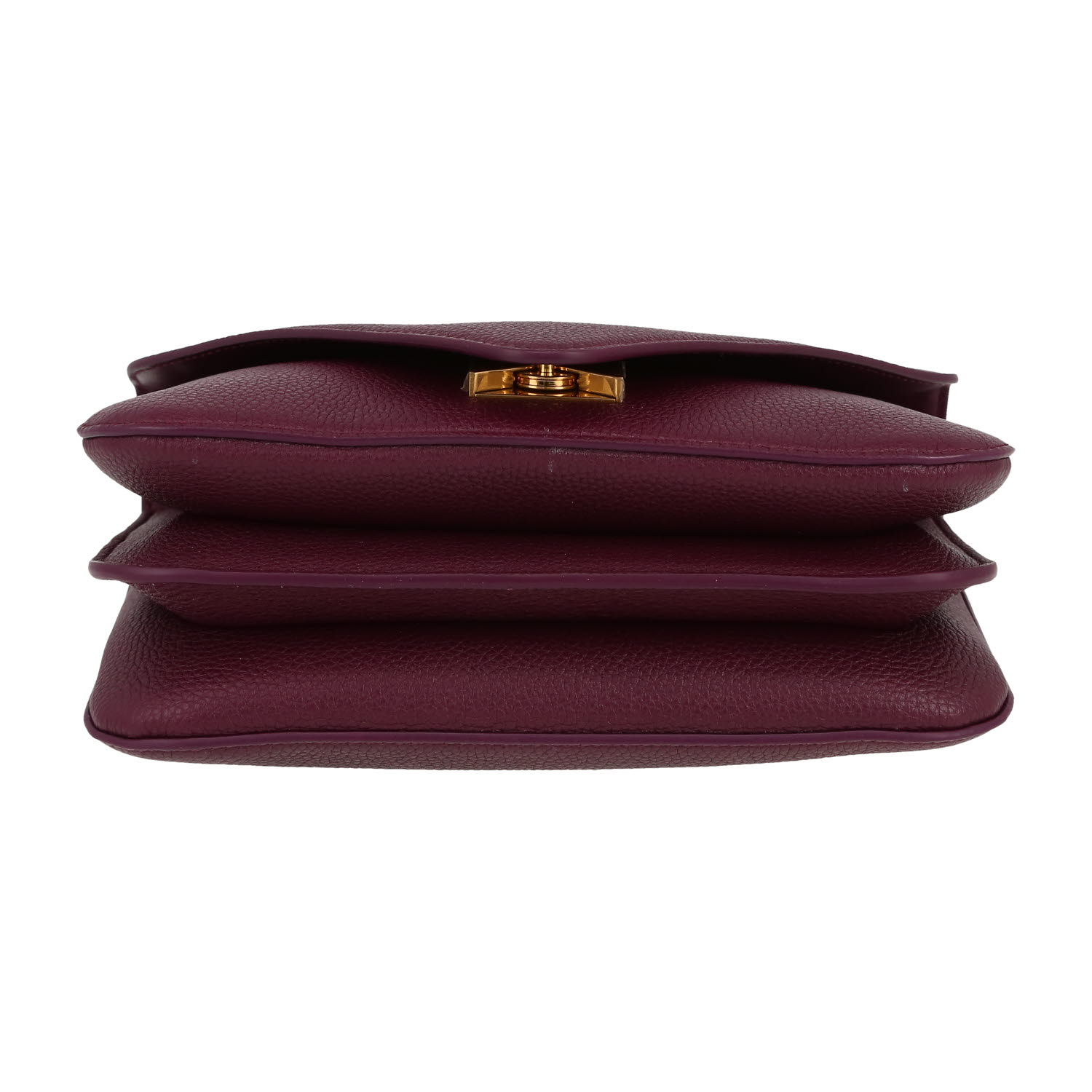 Borsa a tracolla Bottega Veneta  Mount modello piccolo  in pelle bordeaux - Detail D1