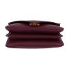 Bottega Veneta  Mount small model  shoulder bag  in burgundy leather - Detail D1 thumbnail