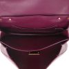 Borsa a tracolla Bottega Veneta  Mount modello piccolo  in pelle bordeaux - Detail D3 thumbnail