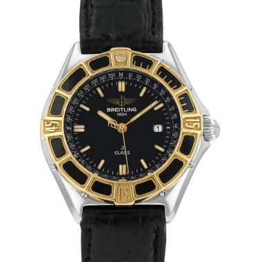 Orologio Breitling Lady J Class in acciaio e oro placcato Circa 2010