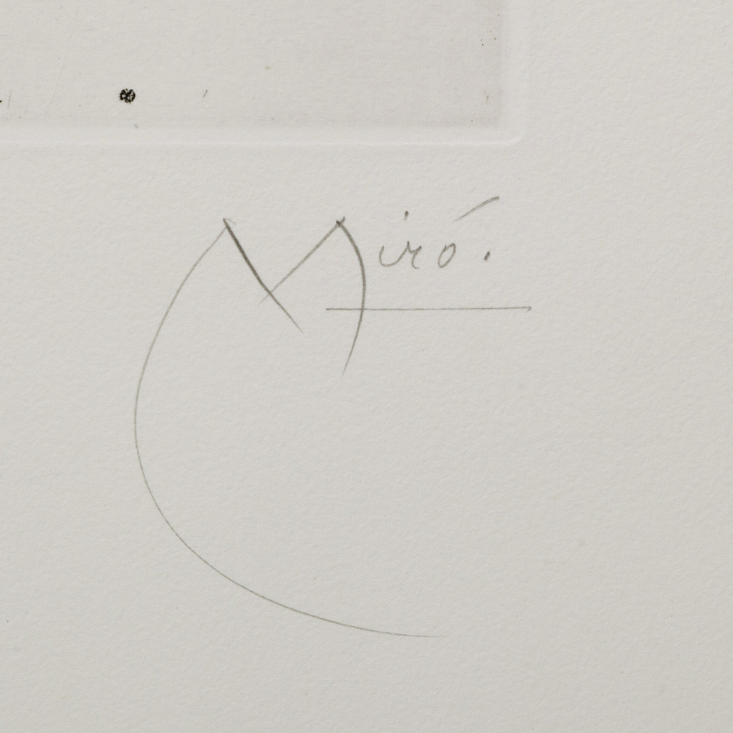 Joan Miró (1893-1983), Ouvrage du vent I - 1962 - Detail D4