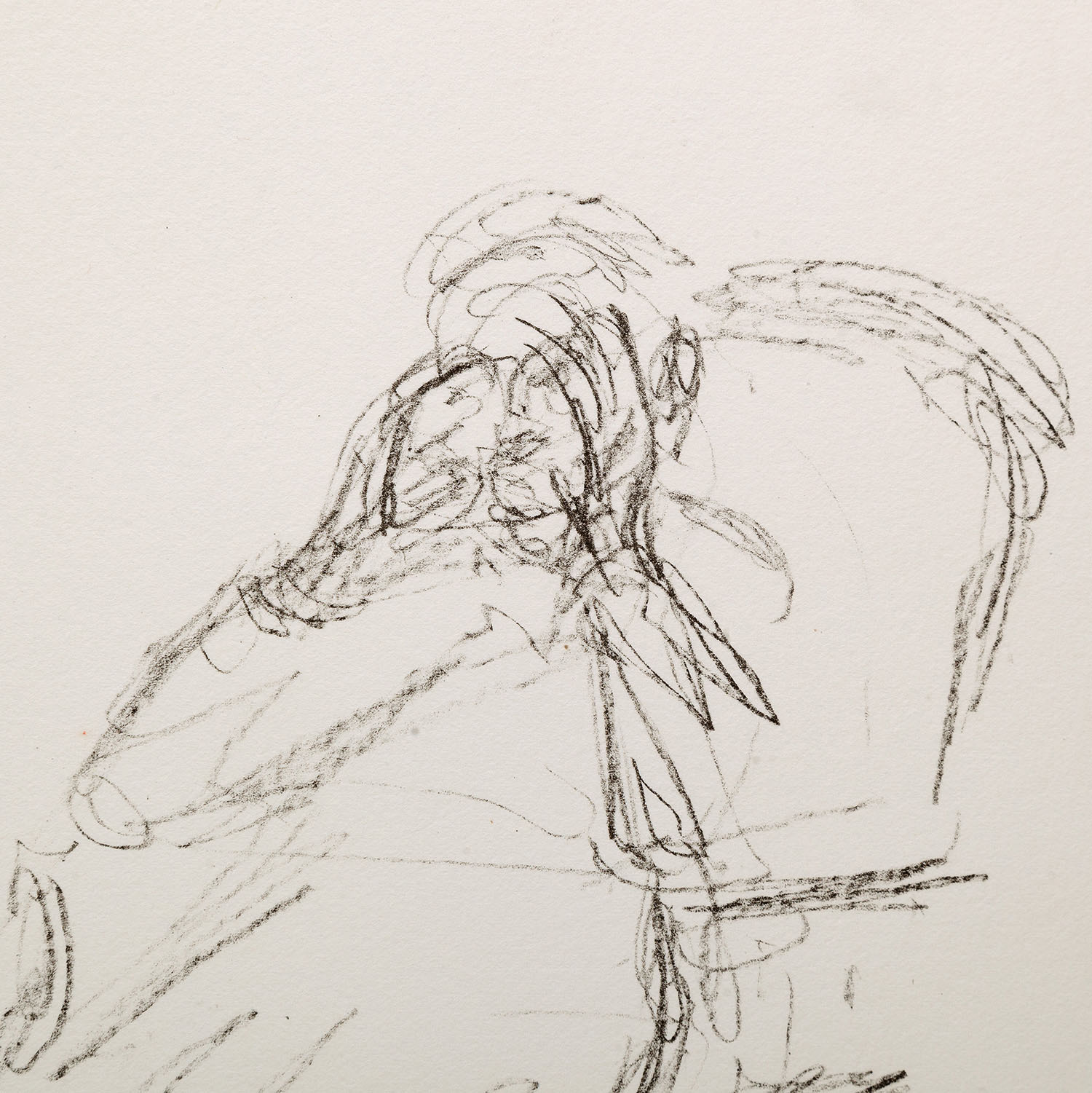 Alberto Giacometti (1901-1966), La Mère de l’artiste assise III - 1963 - Detail D1