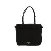 Prada   handbag  in black canvas - 360 thumbnail