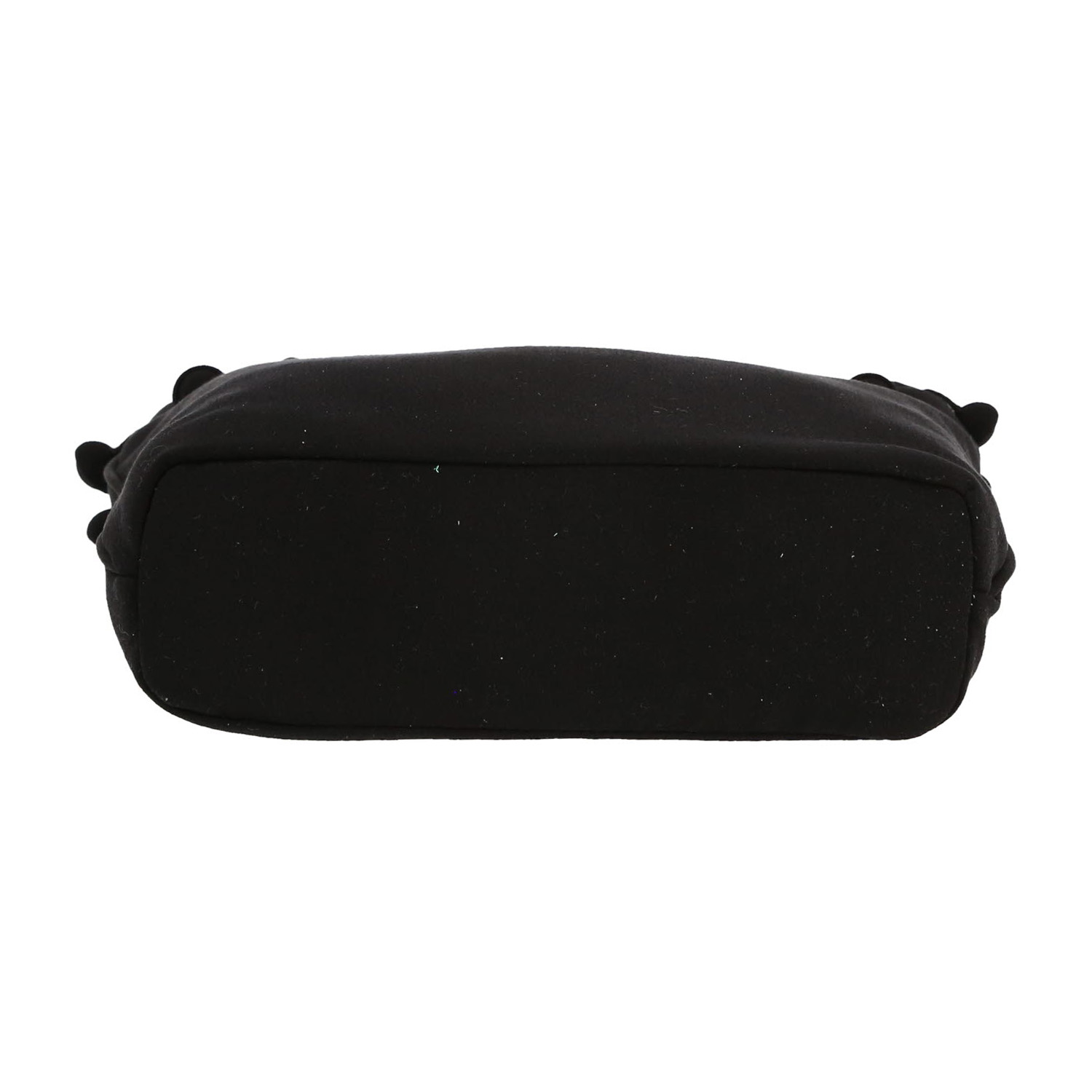 Bolso de mano Prada   en lona negra - Detail D1