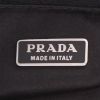 Bolso de mano Prada   en lona negra - Detail D2 thumbnail