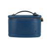 Louis Vuitton   vanity case  in blue epi leather - 360 thumbnail