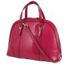 Bolso de mano Gucci  Microguccissima en charol rosa - 00pp thumbnail