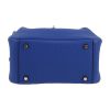 Hermès  Lindy mini  handbag  in Sapphire Blue togo leather - Detail D1 thumbnail