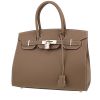 Bolso de mano Hermès  Birkin 30 cm en cuero epsom marrón etoupe - 00pp thumbnail