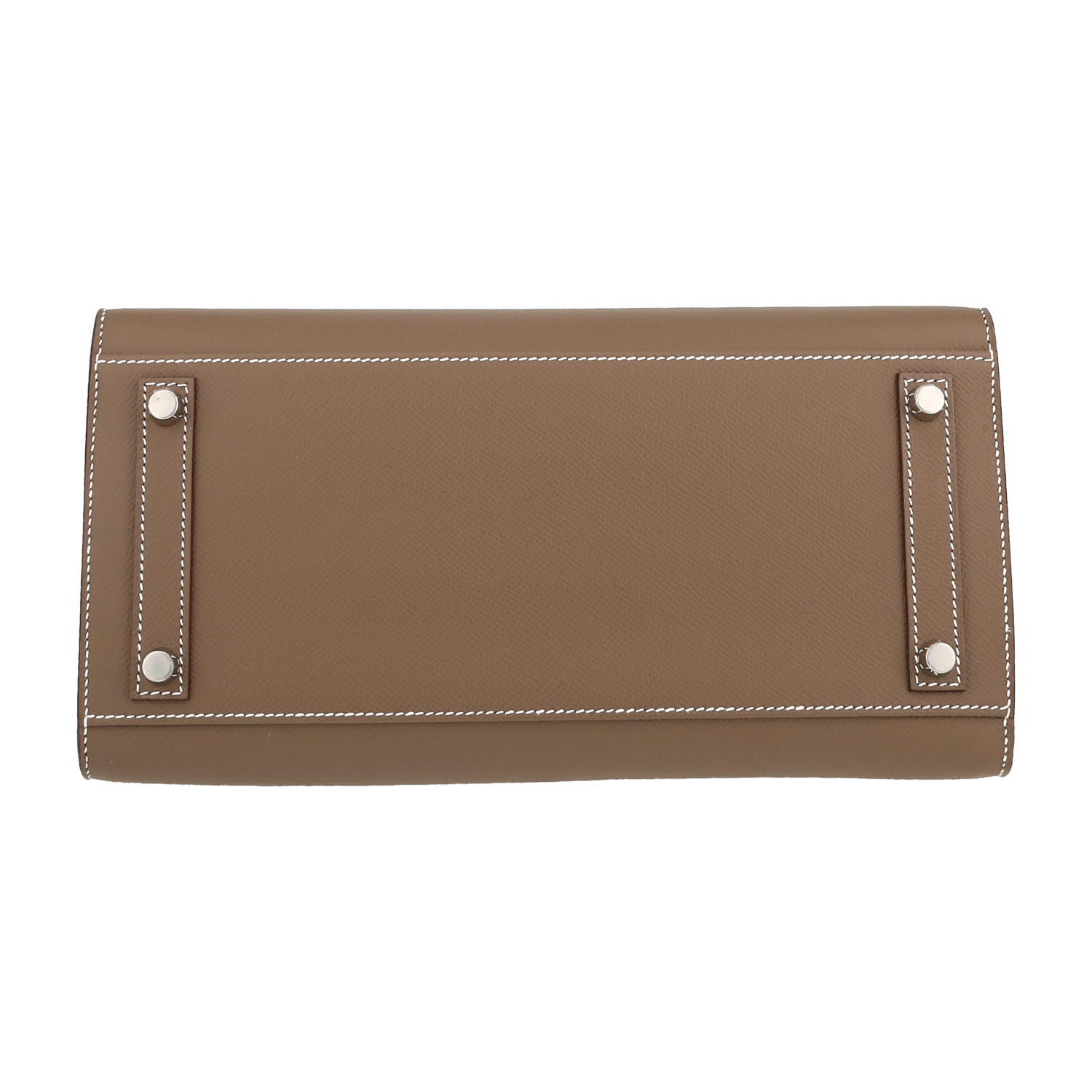 Sac à main Hermès  Birkin 30 cm en cuir epsom étoupe - Detail D1