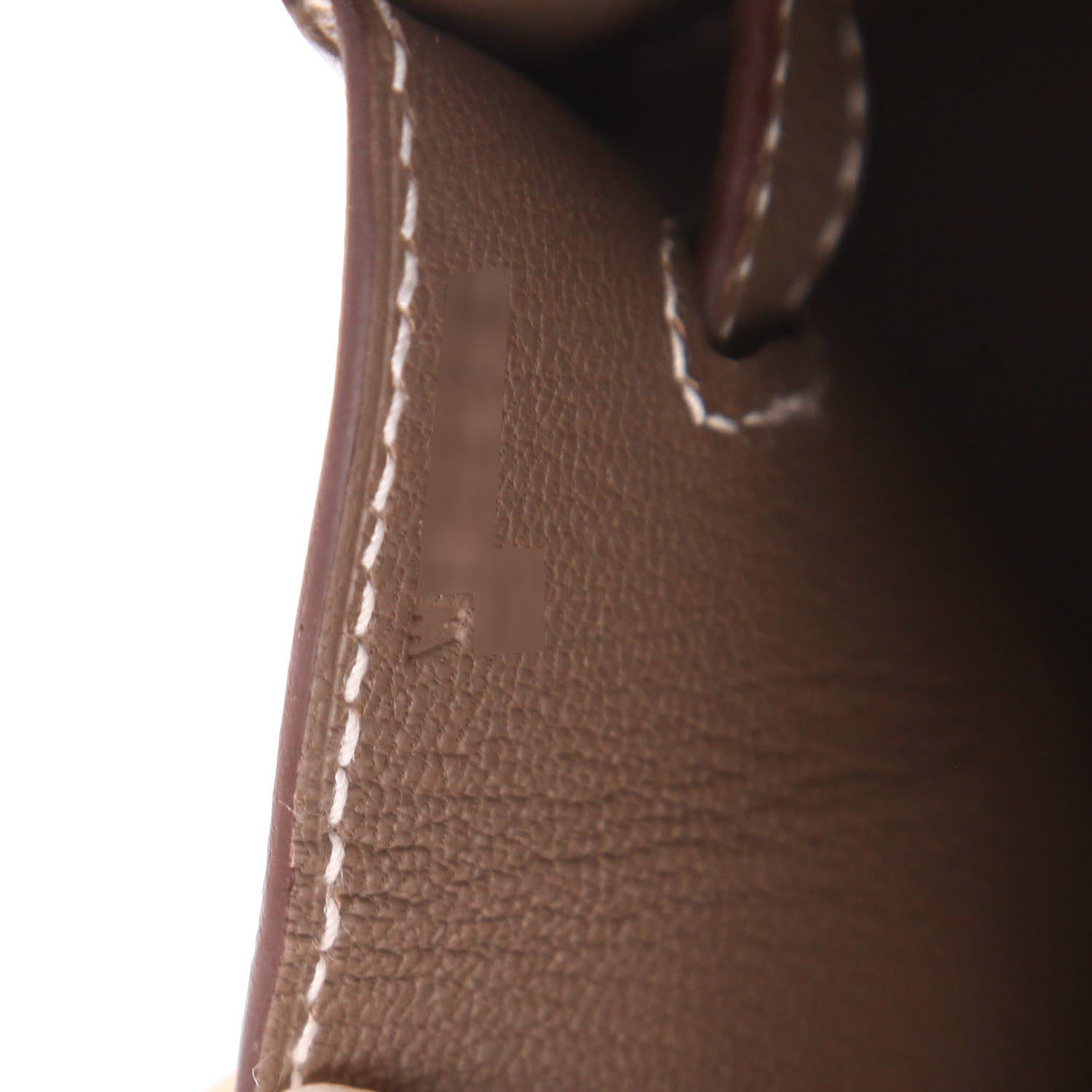 Hermès  Birkin 30 cm handbag  in etoupe epsom leather - Detail D4