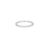 De Beers Aura wedding ring in white gold and diamonds - 360 thumbnail