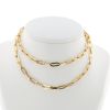 Dinh Van Maillons necklace in yellow gold - 360 thumbnail