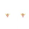 Chaumet Attrape Moi Si Tu M'Aimes earrings in pink gold, opal and diamonds - 360 thumbnail