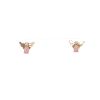 Paire de boucles d'oreilles Chaumet Attrape Moi Si Tu M'Aimes en or rose, opale et diamants - 360 thumbnail