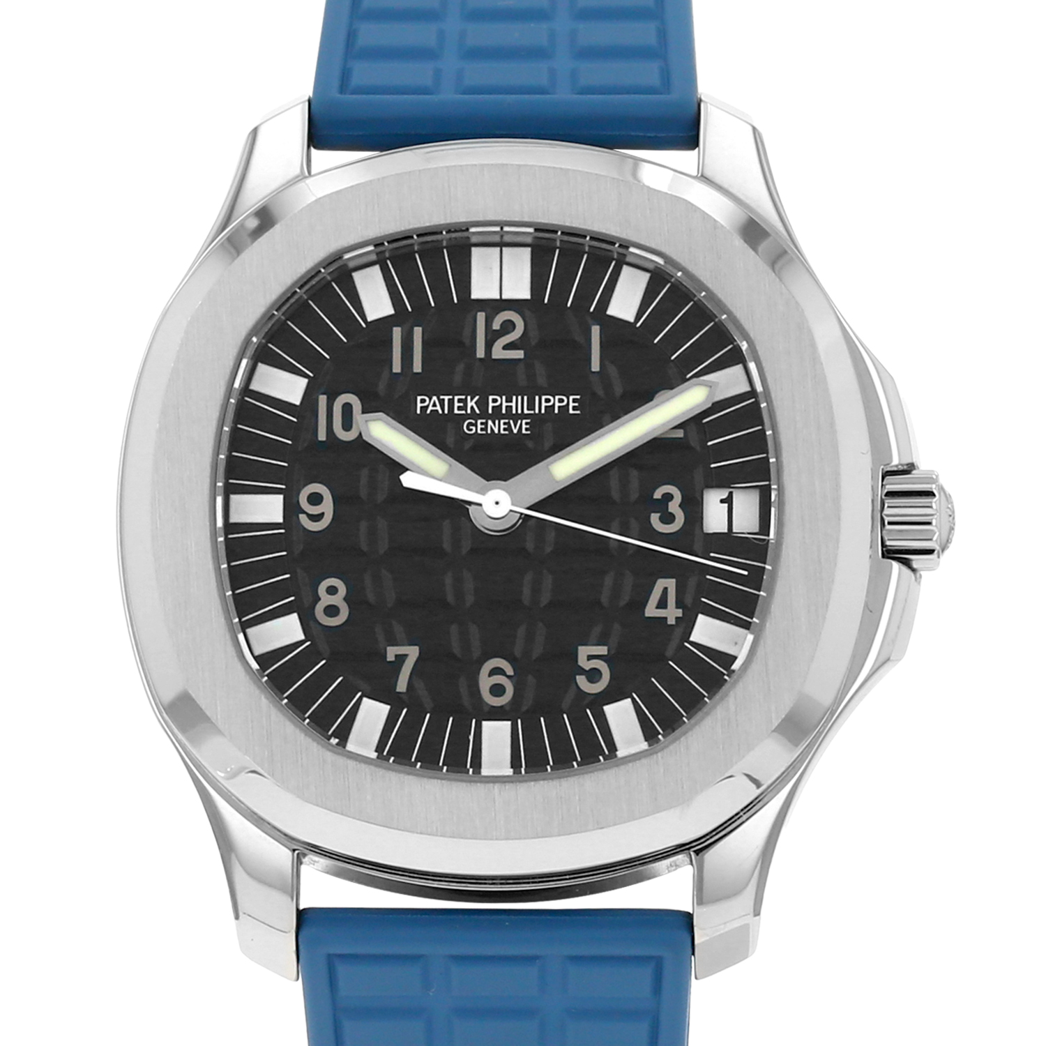 Bracelet Caoutchouc Patek Philippe Aquanaut 19mm - Marron Mauve - Compatible 5065A - Occasion
