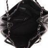 Chanel  Grand Shopping shopping bag  in black grained leather - Detail D3 thumbnail