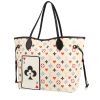 Louis Vuitton  Neverfull Editions Limitées medium model  shopping bag  multicolor  monogram canvas  and black leather - 00pp thumbnail