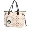 Sac cabas Louis Vuitton  Neverfull Editions Limitées moyen modèle  en toile monogram multicolore et cuir noir - 00pp thumbnail