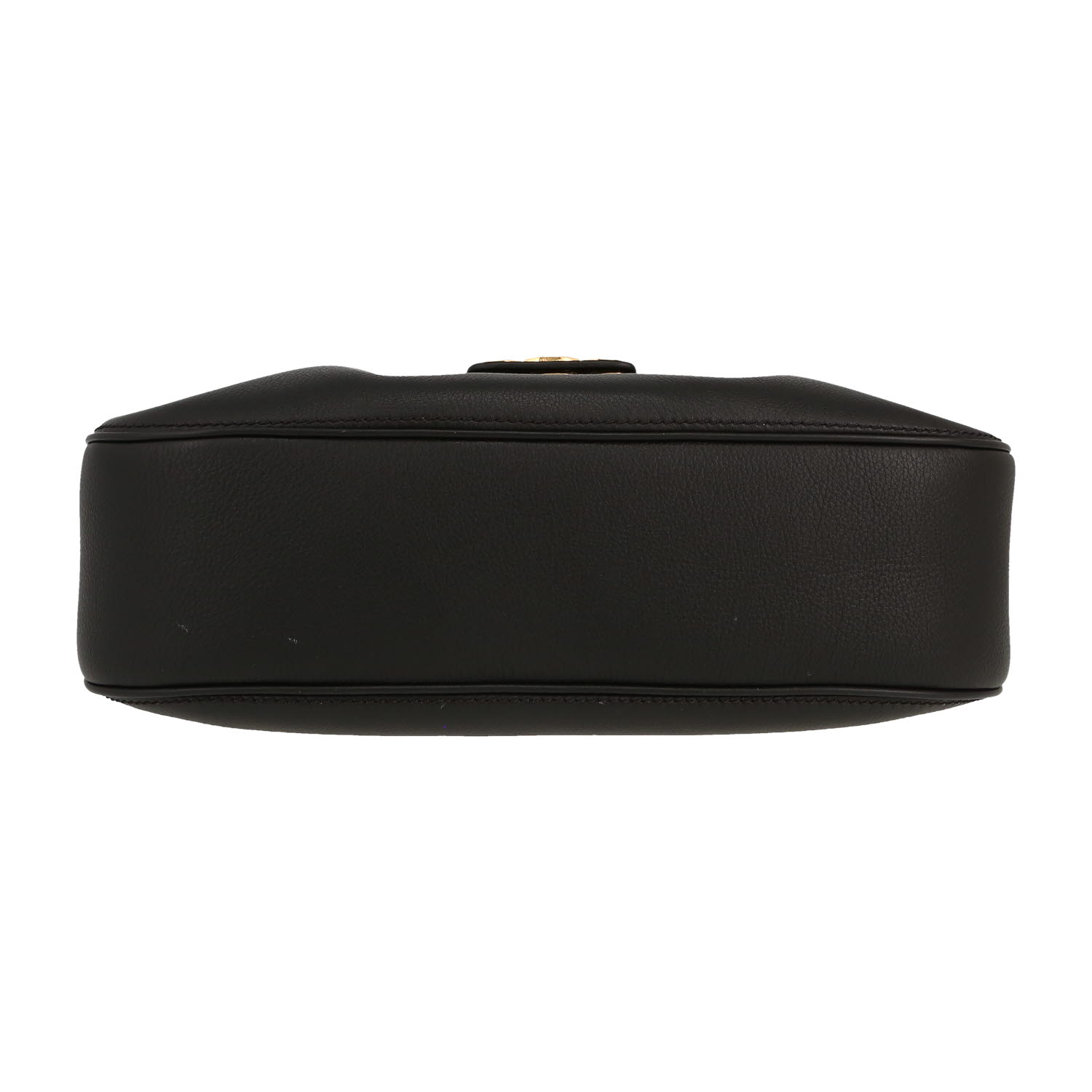 Celine  Polly medium model  handbag  in black leather - Detail D1