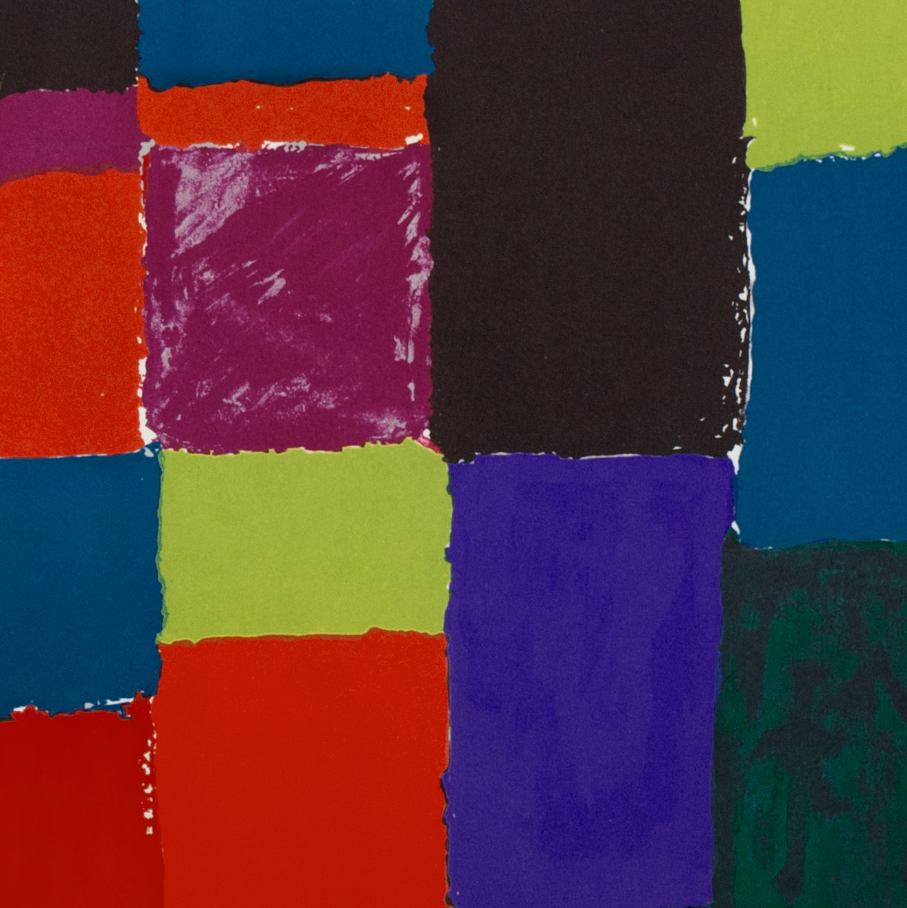 Sonia Delaunay (1885-1979), Guépard - 1970 - Detail D1