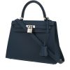 Borsa Hermès  Kelly 25 cm in pelle Epsom Bleu de Prusse - 00pp thumbnail