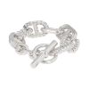 Hermès Parade very large model bracelet in silver - 00pp thumbnail