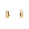 Cartier Maillon Panthère hoop earrings in yellow gold and diamonds - 360 thumbnail