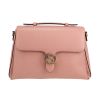 Bolso bandolera Gucci  Interlocking G en cuero granulado rosa - 360 thumbnail