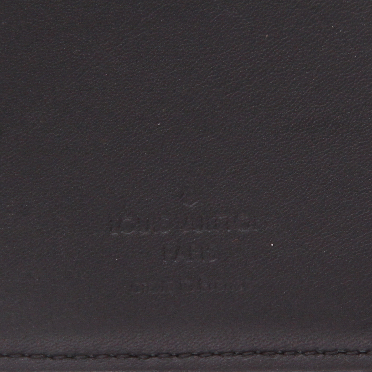 Portafogli Louis Vuitton   in pelle nera - Detail D2