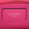 Bolso de mano Loewe  Amazona en cuero tricolor rosa color burdeos y rojo - Detail D2 thumbnail