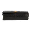 Chanel  Mademoiselle bag worn on the shoulder or carried in the hand  in black quilted leather - Detail D1 thumbnail
