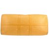 Louis Vuitton  Keepall 55 travel bag  in yellow epi leather  and yellow leather - Detail D4 thumbnail