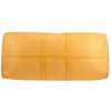 Sac de voyage Louis Vuitton  Keepall 55 en cuir épi jaune et cuir jaune - Detail D4 thumbnail