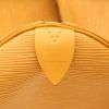 Sac de voyage Louis Vuitton  Keepall 55 en cuir épi jaune et cuir jaune - Detail D6 thumbnail