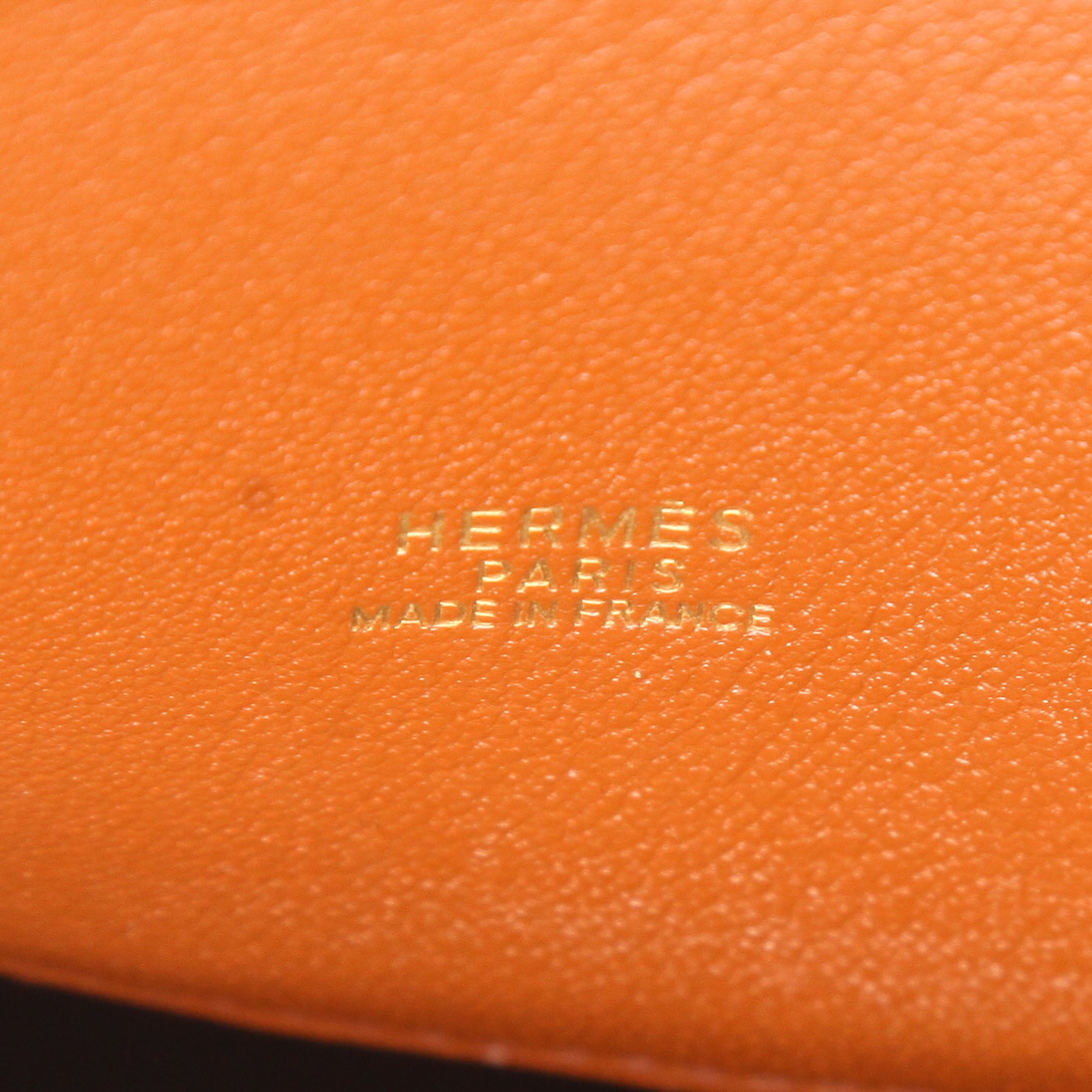 Borsa a tracolla Hermès  Kelly Sport in struzzo gold - Detail D2