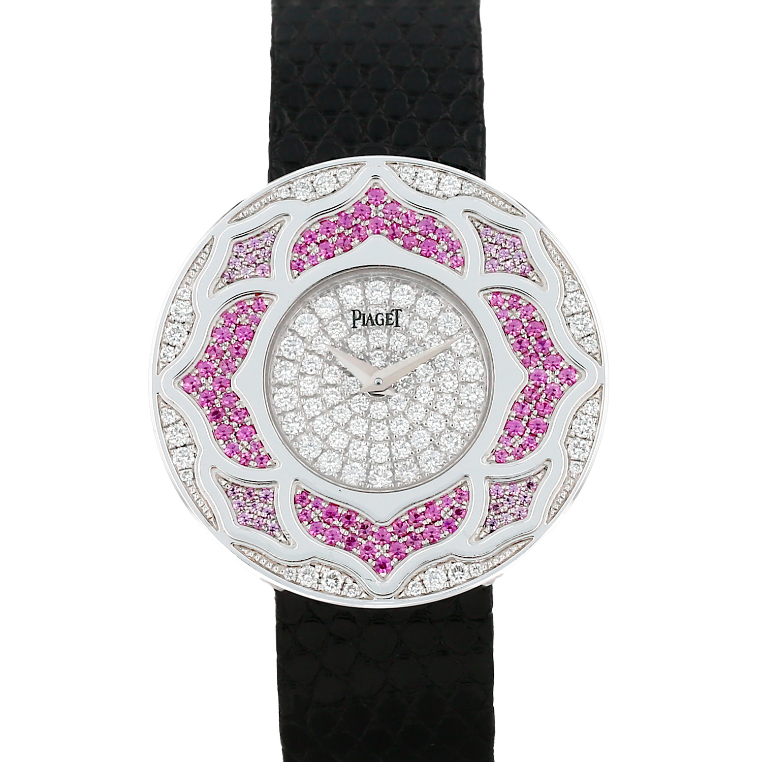 Montre Piaget Vintage en or blanc et diamanté Vers 2000 - 00pp