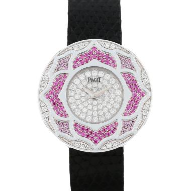 Orologio Piaget Vintage in oro bianco e diamanti Circa 2000