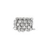 Bague Dior Coquine grand modèle en or blanc et diamants - 360 thumbnail