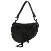 Bolso de mano Dior  Saddle en cuero negro - 00pp thumbnail