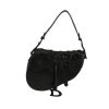 Bolso de mano Dior  Saddle en cuero negro - 360 thumbnail