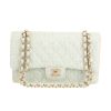 Bolso de mano Chanel  Timeless Classic en tweed verde - 360 thumbnail