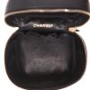 Chanel  Vanity vanity case  in black grained leather - Detail D3 thumbnail