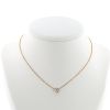 Van Cleef & Arpels Fleurette necklace in yellow gold and diamonds - 360 thumbnail