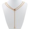 Cartier Trinity necklace in 3 golds - 360 thumbnail